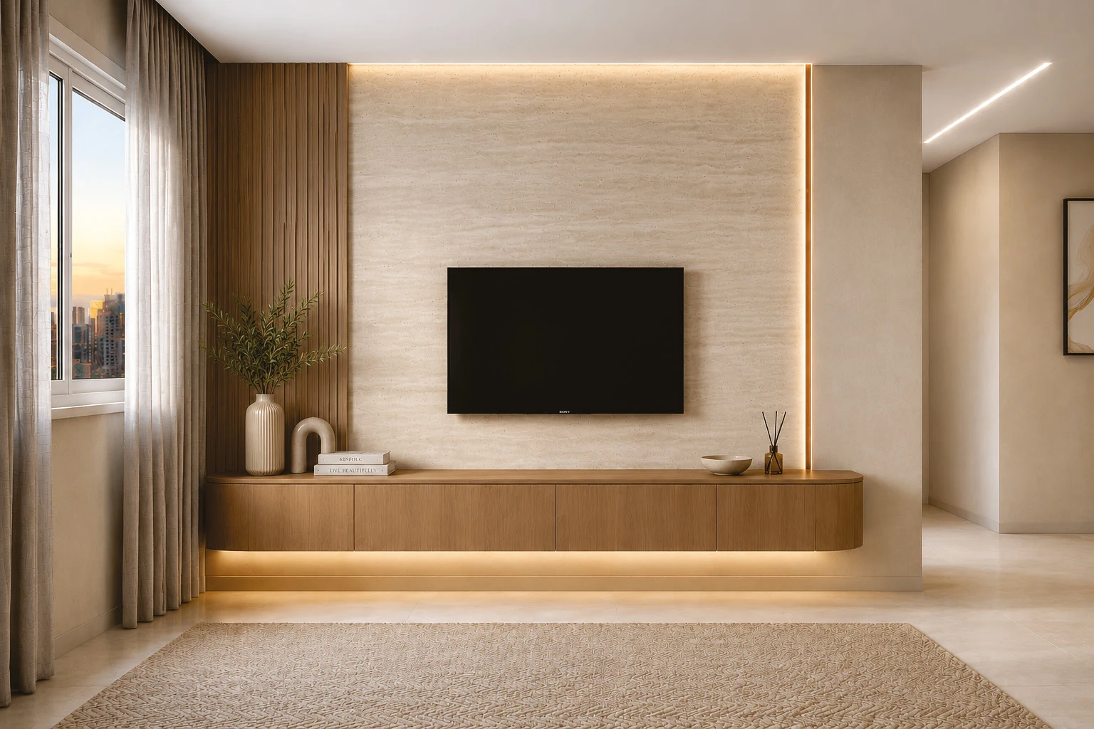 Apartamento decorado do Garden — Dormitório 1