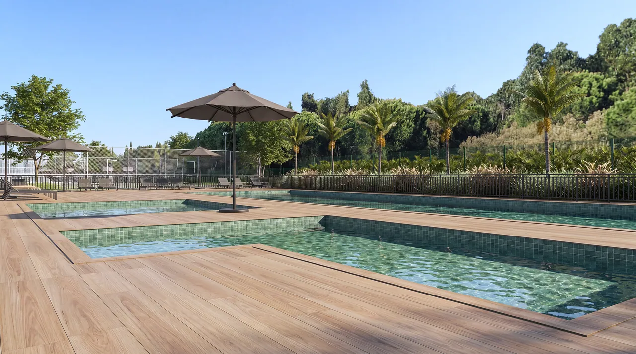 Solário e deck
